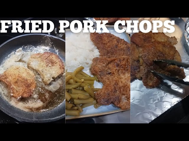 Cooking Fried Porkchops