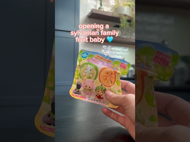 sylvanian families fruit baby! 🍉 #japantrip #sylvanianfamilies #unboxingtoys