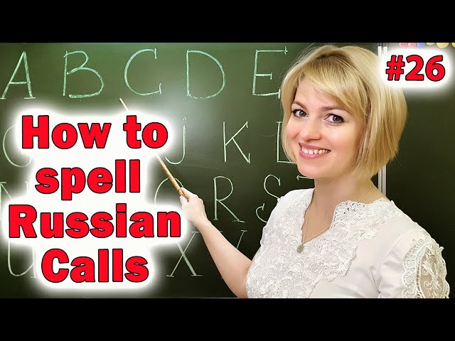 Ham Radio Tutorial: YL Raisa introduces how to spell Russian Callsigns during a QSO