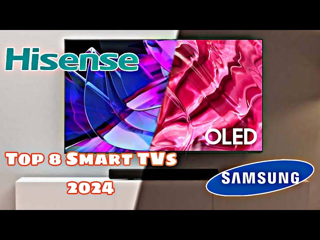 Best 8 TVs 2024 | Cheap, budget, gaming, bright !!