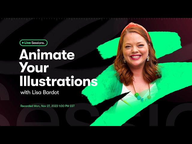 Animating Illustrations in Procreate Dreams with Lisa Bardot | Skillshare Live Sessions