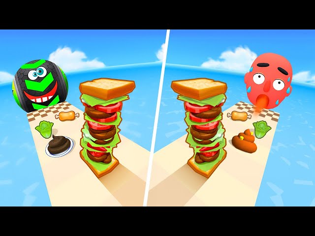 Hot Dog Run | Going Balls - All Level Gameplay Android,iOS - NEW BIG APK UPDATE