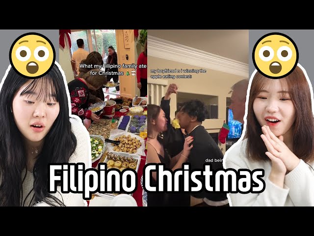 Korean React to Filipino Christmas | Is this Normal in the Philippines..? 😲