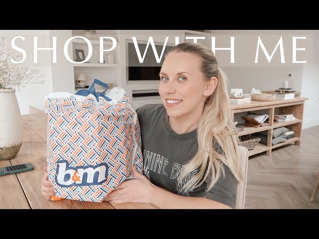 B&M HAUL baking & cleaning VLOG 🍋 Come Shop With Me