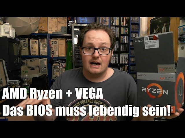 AMD Ryzen mit VEGA Grafik - BIOS Update von A-Z