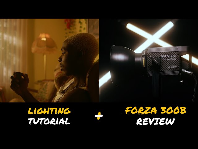 Reverse Key Lighting Tutorial & Nanlite Forza 300B review