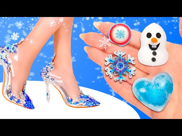 Frozen Crafts With Elsa and Anna ❄️ Best Winter DIYs