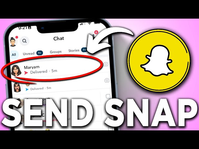 How to Send Picture as Snap on Snapchat (2024 Updated) | Send Snaps From Camera Roll - EASY