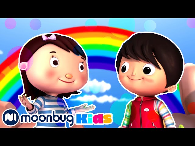 Learn Rainbow Colors Songs |  Nursery Rhymes | Baby Songs | Kids Cartoons | #Morphle | #LBB