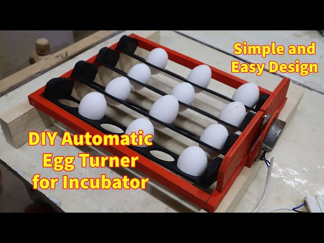 Automatic Egg Turner. How to make an Automatic Egg Turner for Incubator in Easy Way.