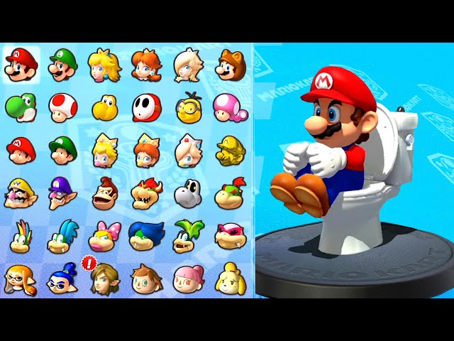 Mario Kart 8 Duluxe - Mario Drives on a Toilet | The Best Racing Game on Nitendo Switch