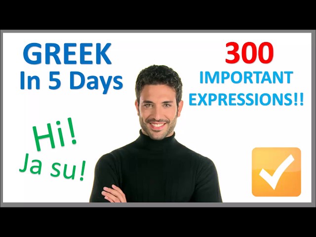Learn Greek in 5 Days - Conversation for Beginners