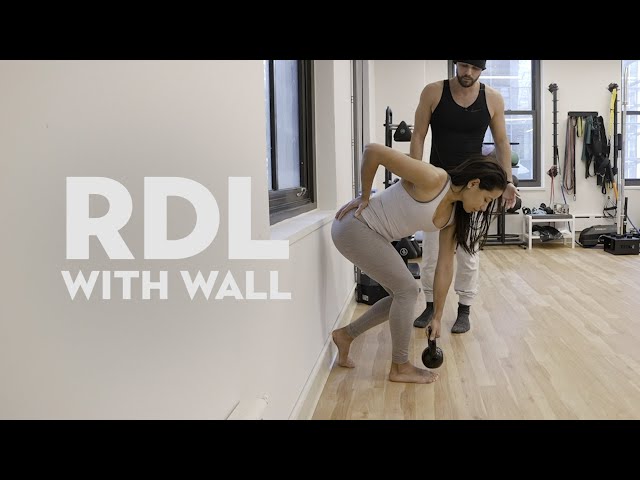 RDL with Wall Feedback (Pelvic Magic)