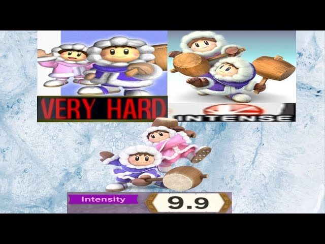 Ice Climbers Classic Mode - Melee to Ultimate (Hardest Difficulty)
