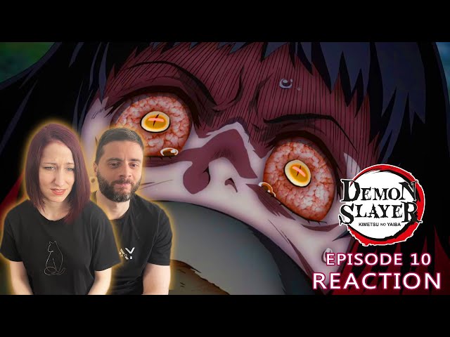 Muzan's Curse | Her First Reaction to Demon Slayer | Episode 10