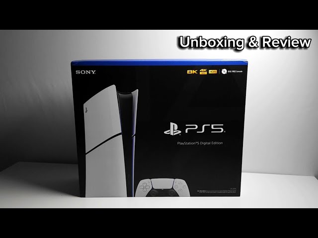 "PlayStation 5 Slim Digital Console Edition Unboxing & Review"