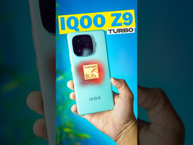 Snapdragon 8s Gen 3 : iQOO Z9 Turbo