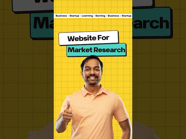 Website For Market Research 🤯