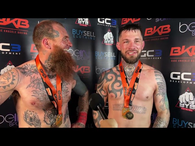 Liam Wilson and Jonny Lawson | BKB39 Post-fight Interview