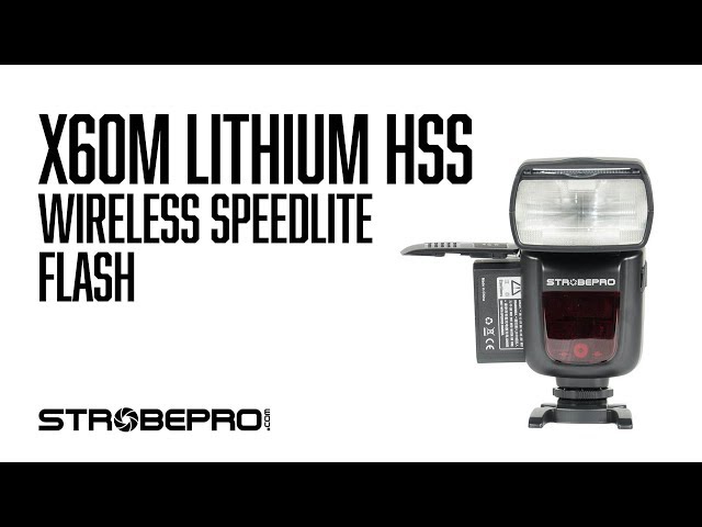 Strobepro X60M HSS Wireless Speedlight Flash