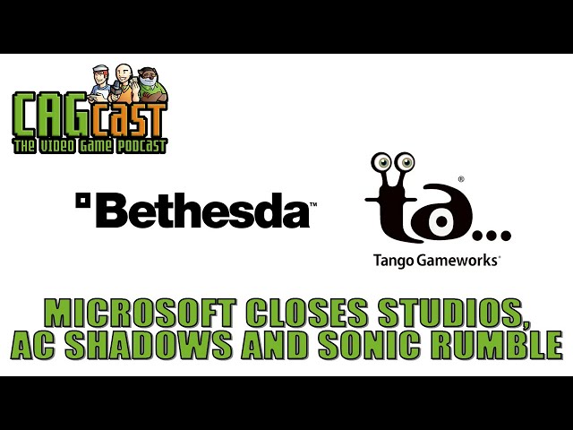 Microsoft closes studios, Assassin's Creed: Shadows trailer and Sonic Rumble trailer | CAGcast 794
