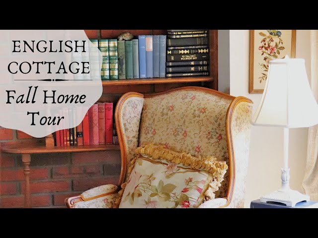 Fall Decor Ideas ENGLISH COTTAGE Home Tour with Thrifted Home Décor