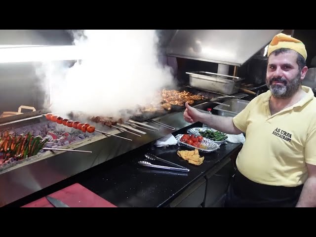 The Turkish Kebab King in Germany: Crafting 1,000 Kebabs Daily of All Varieties! #streetfood  #kebab