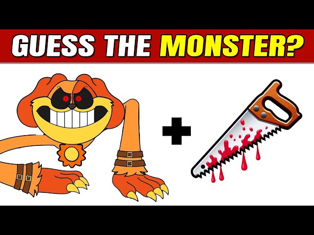 Guess The Monster By Emoji & Voice | Smiling Critters Poppy Playtime Chapter 3 |Catnap, Dogday