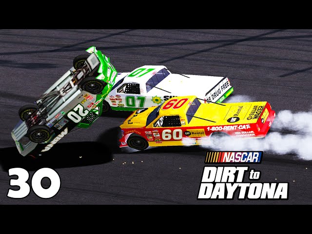 THEY ARE ALL GOING CRAZY - NASCAR Dirt to Daytona - Career Mode Episode 30