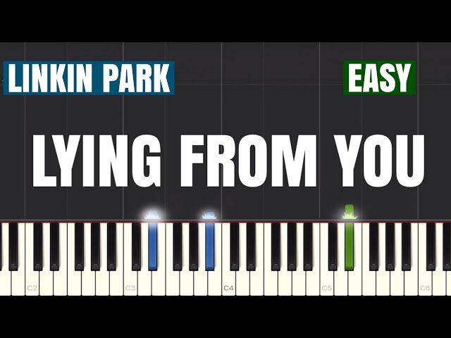 Linkin Park - Lying From You Piano Tutorial | Easy