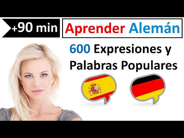 Aprender Alemán | 600 vocabulario y expresiones más populares