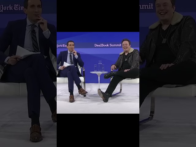 Elon Musk calls Andrew Ross Sorkin "Jonathan" at NYT Dealbook Summit