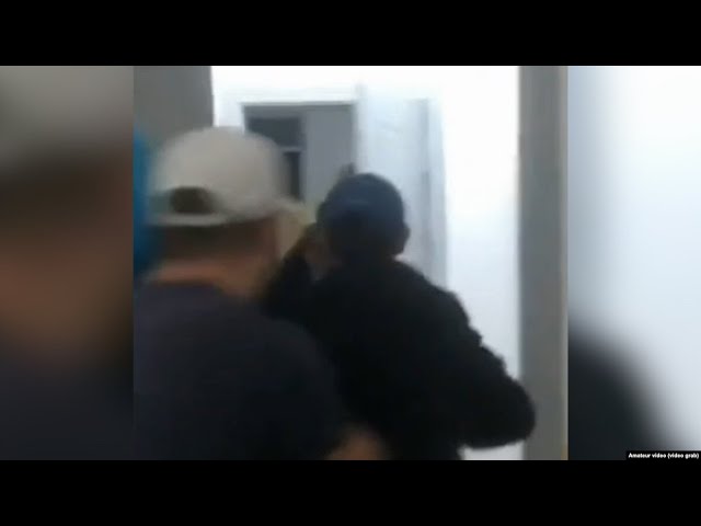 Footage Shows Mob Storming Foreign Students' Dorms In Bishkek