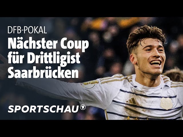 1. FC Saarbrücken – Eintracht Frankfurt DFB-Pokal Achtelfinale | Sportschau Fußball