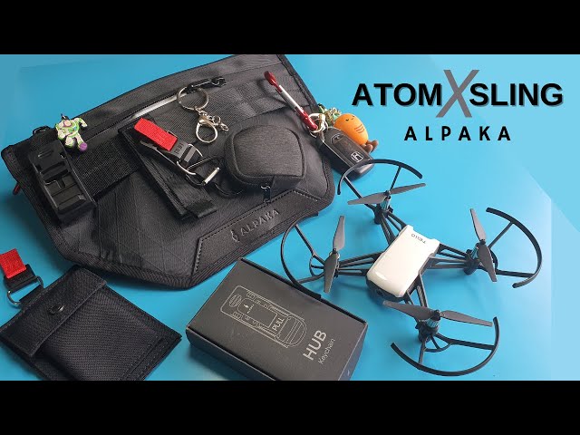 Alpaka Atom X Sling - Perfect carrying bag for DJI Ryze Tello Drone and Nintendo Switch