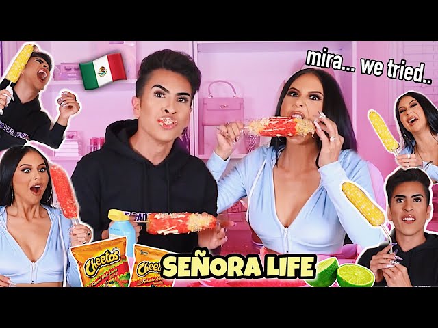Cooking HOT CHEETO ELOTES with JEN_NY69! | Louie's Life