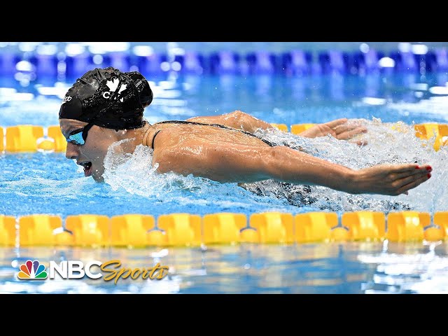 Summer McIntosh SNEAKS past Katie Ledecky for women's 400m freestyle win at U.S. Open | NBC Sports