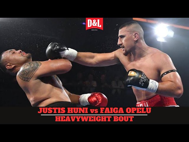 Justis Huni vs. Faiga Opelu | Australian Heavyweight Title Fight