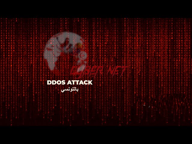 DDoS attack بالتونسي