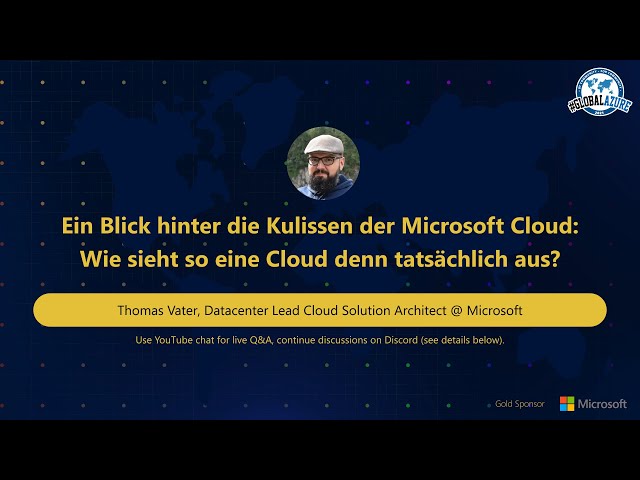 Ein Blick hinter die Kulissen der Microsoft Cloud: Wie sieht so eine Cloud denn tatsächlich aus?