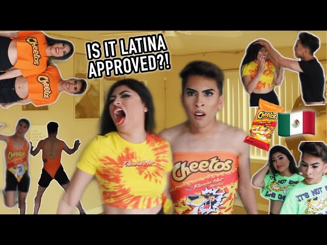 Trying ON The HOT CHEETO Collection.. Aiii no. | Louie's Life