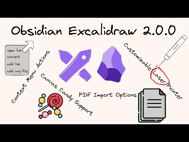 Excalidraw-Obsidian 2.0.0 Feature Walkthrough