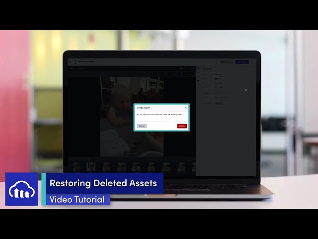 Tutorial - Restoring Deleted Assets in the Cloudinary Digital Asset Management (DAM) System