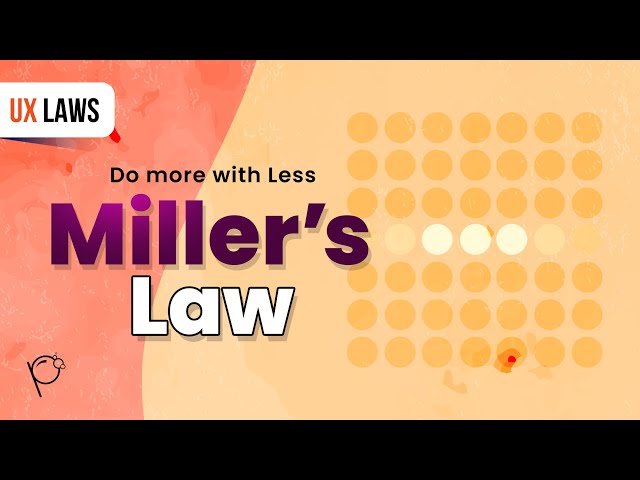 Laws of UX: Miller's Law in Hindi #uxlaws #uidesign #pelfizz