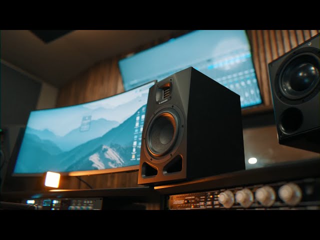 These Monitors Have A 3D sound - Adam Audio A7V Studio Monitors Review 2024