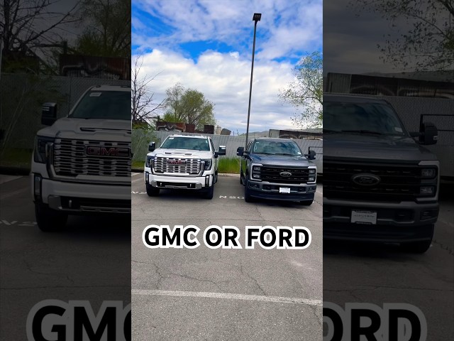 Does GMC Have A Better Truck Or Does Ford?