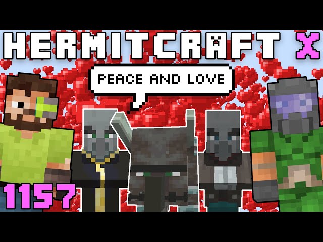 Hermitcraft X 1157 Pacified Opponents & Mission Possible!