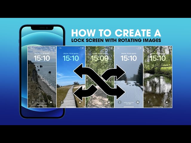 iOS 16 | How to enable Image Shuffle on your iPhone lock screen | iOS lock screen Image Shuffle.