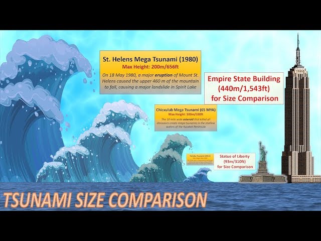 Tsunami Height Comparison