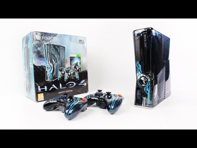 Xbox 360 Halo 4 Limited Edition Console Unboxing (Halo 4 Bundle 320GB) | Unboxholics